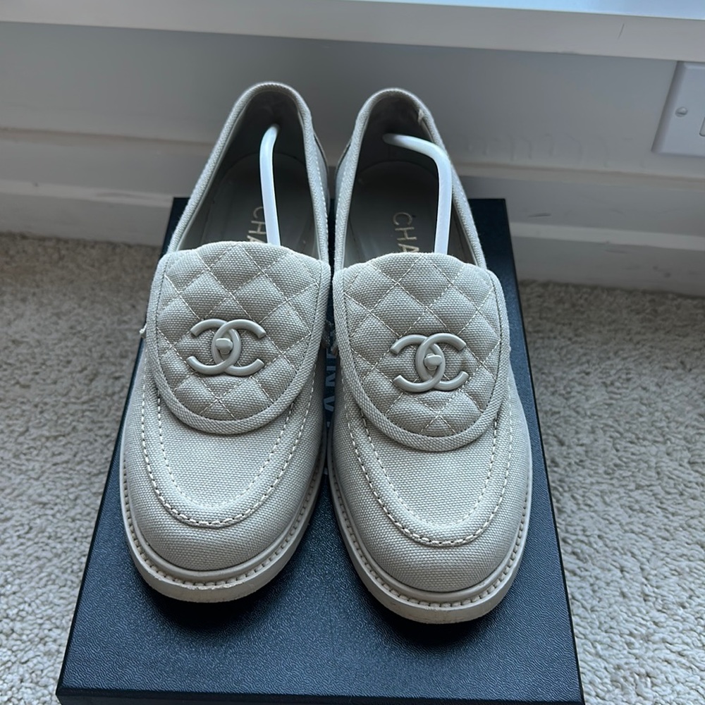 Chanel Loafers - Canvas